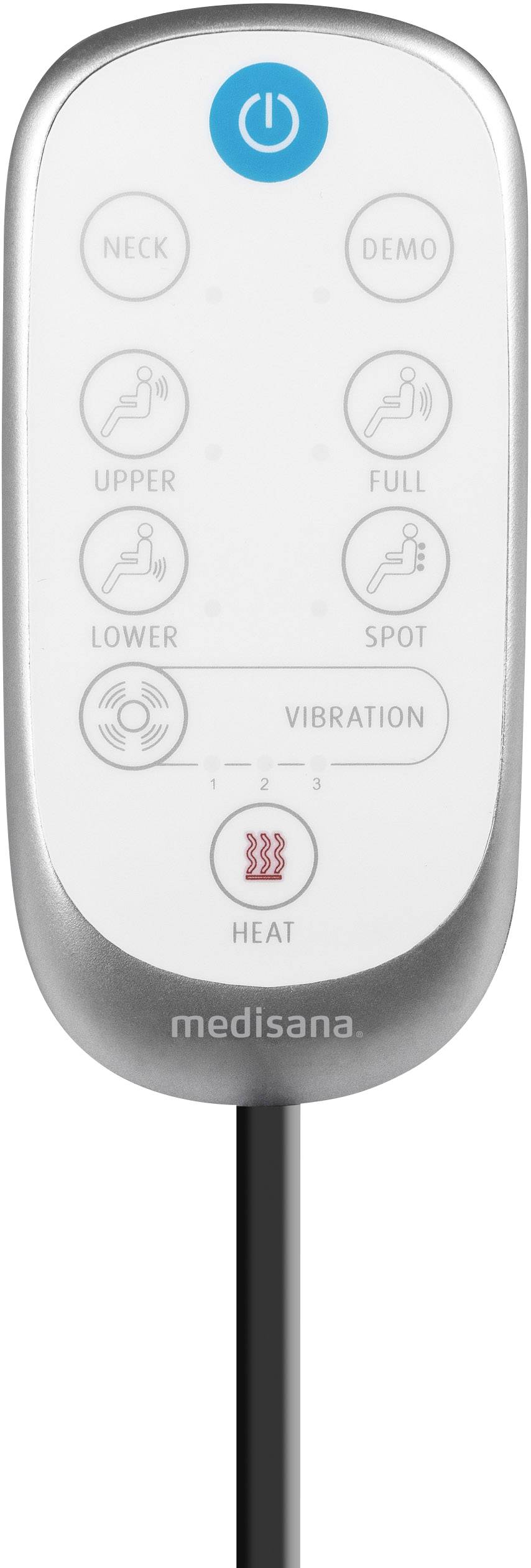 Medisana MCG 810 Shiatsu Housse de siège massante 48 W gris-5