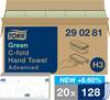 Essuie-main en papier TORK 290281 vert N/A 20 pc(s)