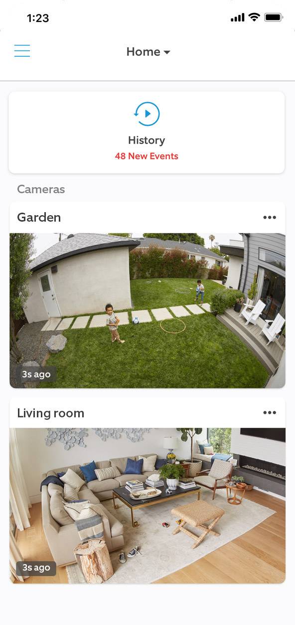 Caméra compacte IP-1920 x 1080 pixels Wi-Fi ring Indoor Cam 8SN1S9-WEU0 intérieure-1