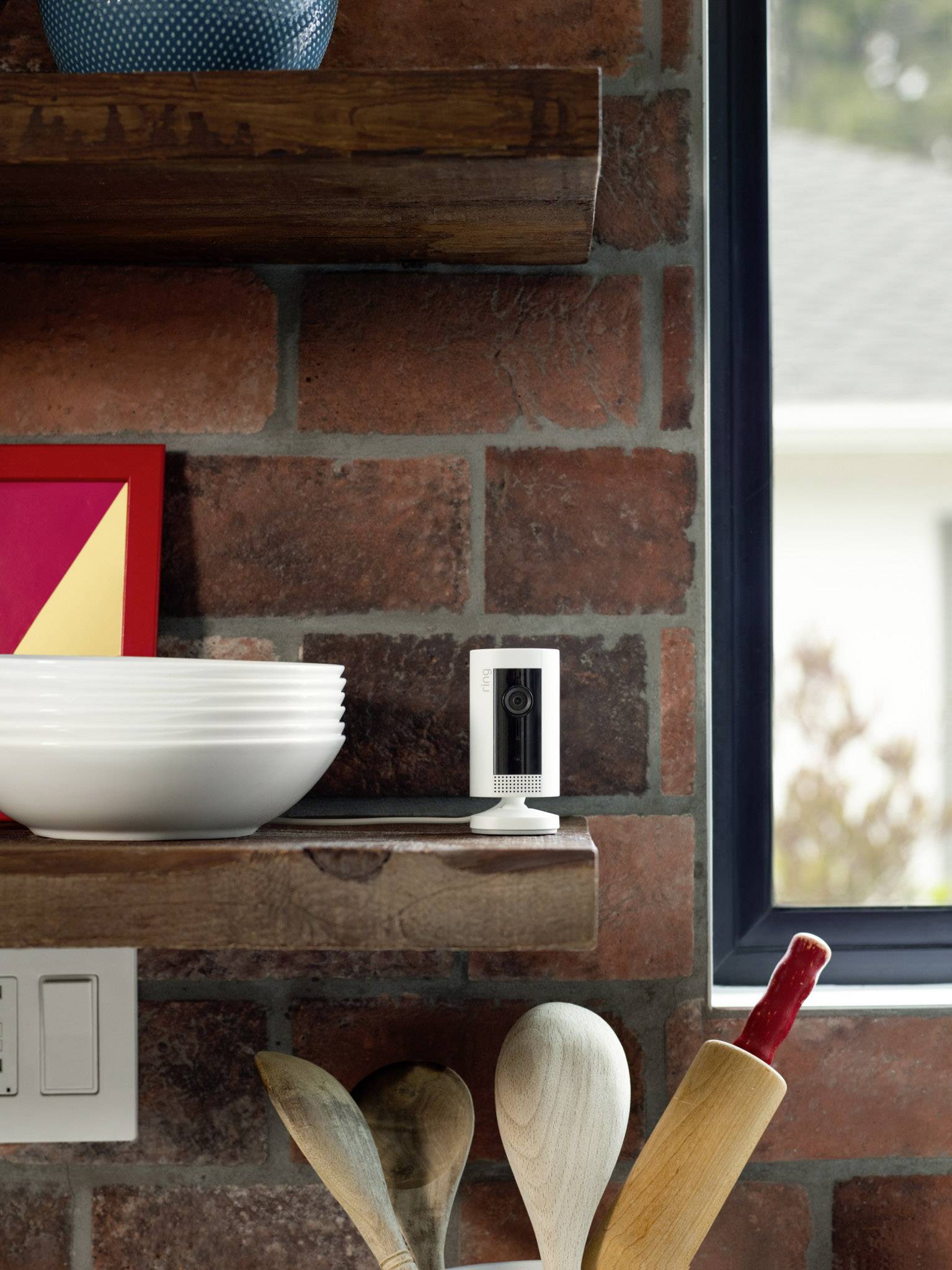 Caméra compacte IP-1920 x 1080 pixels Wi-Fi ring Indoor Cam 8SN1S9-WEU0 intérieure-7