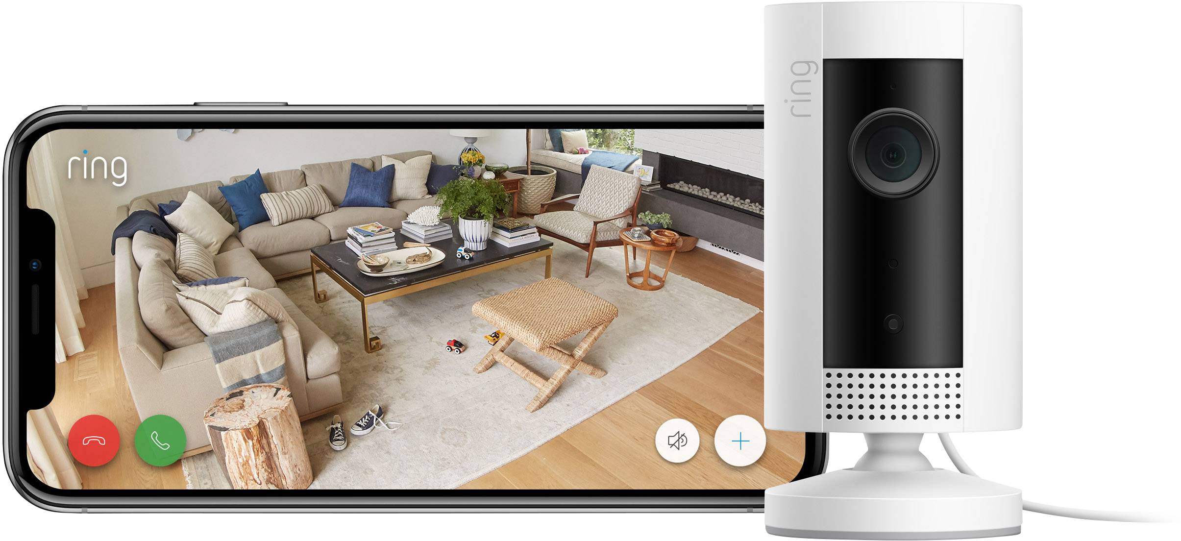 Caméra compacte IP-1920 x 1080 pixels Wi-Fi ring Indoor Cam 8SN1S9-WEU0 intérieure-8