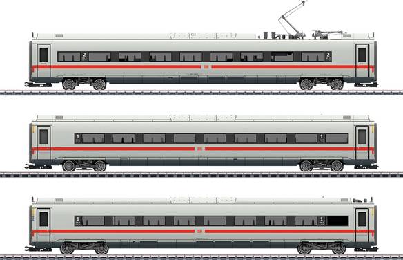 Märklin 43726 (H0) Coffret de 3 voitures de complément pour l'ICE 4