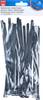 Max Hauri 136685 Serre-câble 200 mm 7.5 mm noir réouvrable, flexible 20 pc(s)