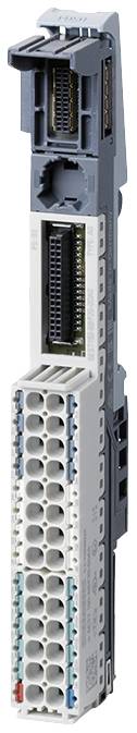 Un module électronique gris et blanc doté de nombreux connecteurs, probablement un composant destiné à des applications industrielles ou techniques.