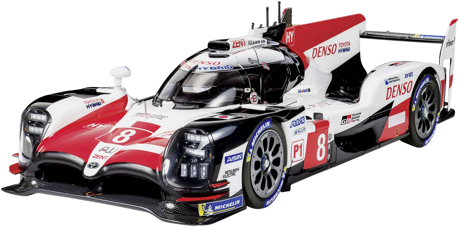 Maquette de voiture Tamiya Toyota G.R. TS050 Hybrid LM F103GT 24349 124 1 pc(s) Conrad.fr
