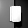 RZB Rechteck A60/60W,E27 95x120x220 20136.002 Applique E27 60 W blanc