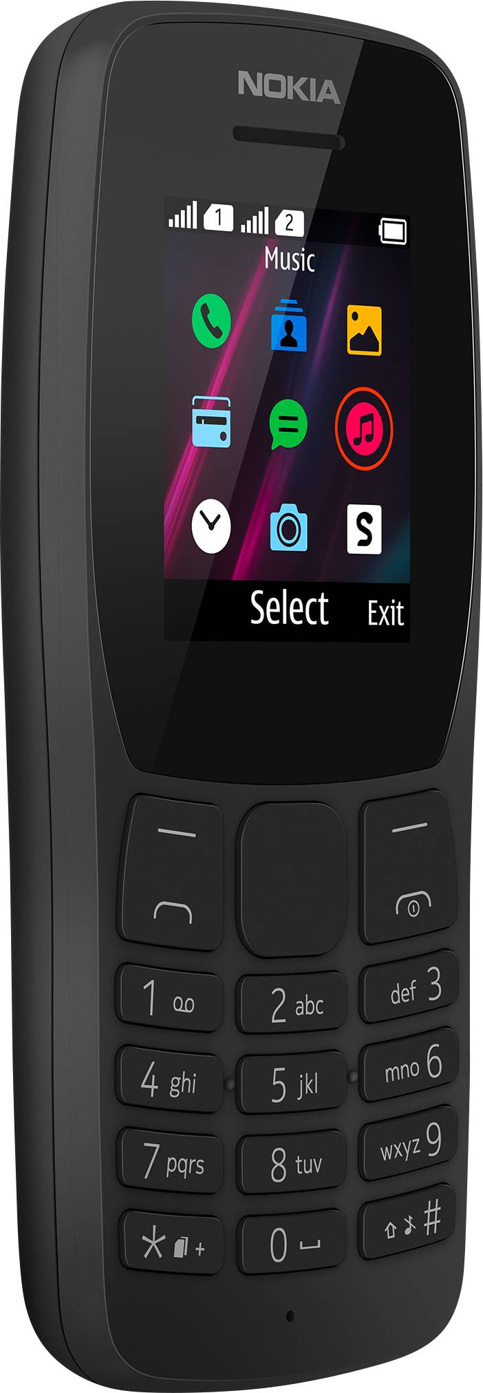 Nokia 110 Téléphone portable double SIM noir-6