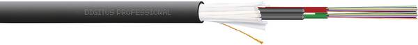 Digitus DK-39242-U Câble à fibre optique A/I-DQ (ZN) BH 9/125 µ Singlemode OS2  noir Marchandise vendue au mètre