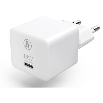 Hama Mini18 Chargeur USB 18 W USB-C® femelle blanc pour prise murale-0