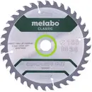 Metabo CORDLESS CUT WOOD CLASSIC 628279000 Lame de scie circulaire 165 x 20 x 1 mm Nombre de dents: 36 1 pc(s)