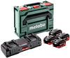 Metabo Basic Set 4 x LiHD 8.0 Ah + ASC 145 Duo SET DE BASE 4 X LIHD 8.0 AH + 2 X ASC 145 + METALOC 685135000