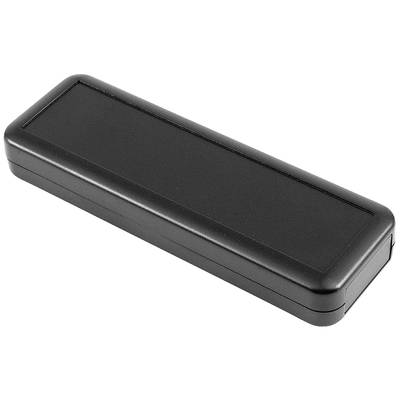 Un étui allongé et noir, probablement destiné à ranger de petits objets ou des outils.