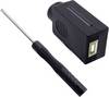 Jeu de douilles modulaires USB 2.0, type B femelle, droit 2001C203 Quadrios Contenu: 1 pc(s)