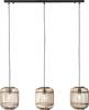 Brilliant 93778/20 Woodrow Luminaire à suspendre E27 60 W marron clair