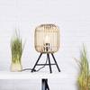 Brilliant Woodrow 93775/20 Lampe de table E27 60 W marron clair