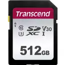 Transcend Premium 300S Carte SDXC 512 GB Class 10, UHS-I, UHS-Class 3, v30 Video Speed Class