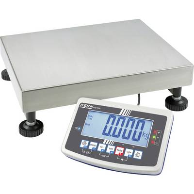 Kern IFB 60K10DLM+V Balance à plate-forme IFB 60K10DLM+V Plage de pesée (max.) 60 kg Lisibilité 10 g, 20 g sur secteur, -0