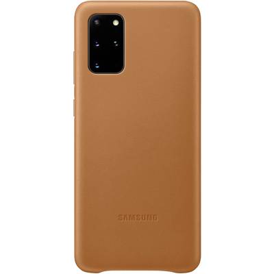 Samsung Leather Cover Coque Samsung Galaxy S20+ marron résistant aux chocs