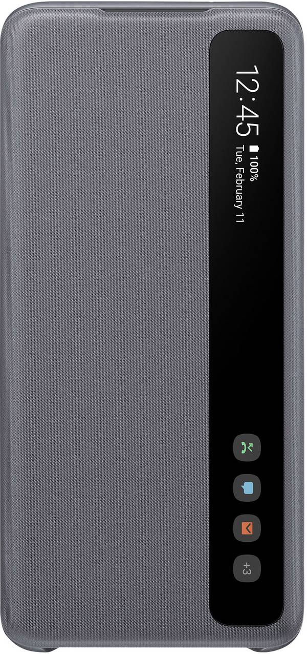 Étui pour Galaxy S20 Folio Modèle Clear View Cover