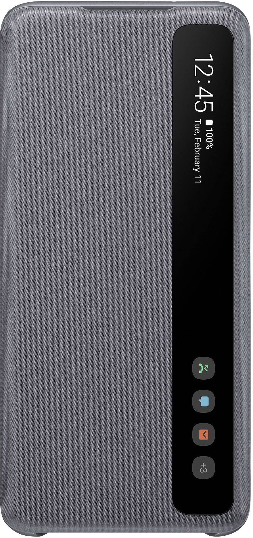 Étui pour Galaxy S20 Folio Modèle Clear View Cover-0