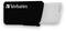 Une clé USB noire de la marque Verbatim avec un boîtier partiellement blanc, ouverte pour montrer la partie enfichable.