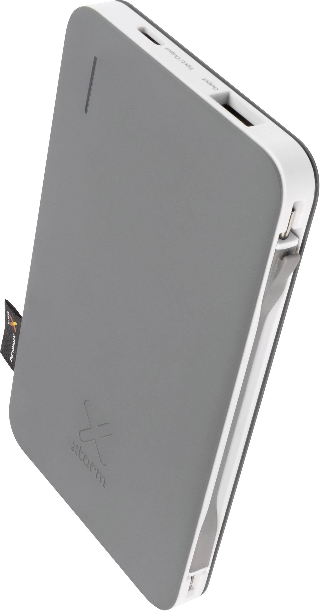 Xtorm by A-Solar Hubble Powerbank (batterie supplémentaire) 6000 mAh Quick Charge 3.0 LiPo USB-A, USB-C® gris, blanc Aff-1