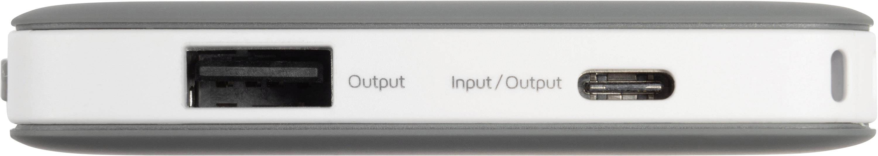 Xtorm by A-Solar Hubble Powerbank (batterie supplémentaire) 6000 mAh Quick Charge 3.0 LiPo USB-A, USB-C® gris, blanc Aff-2