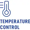 Logo 'Contrôle de Température' avec un thermomètre stylisé indiquant une température descendante.