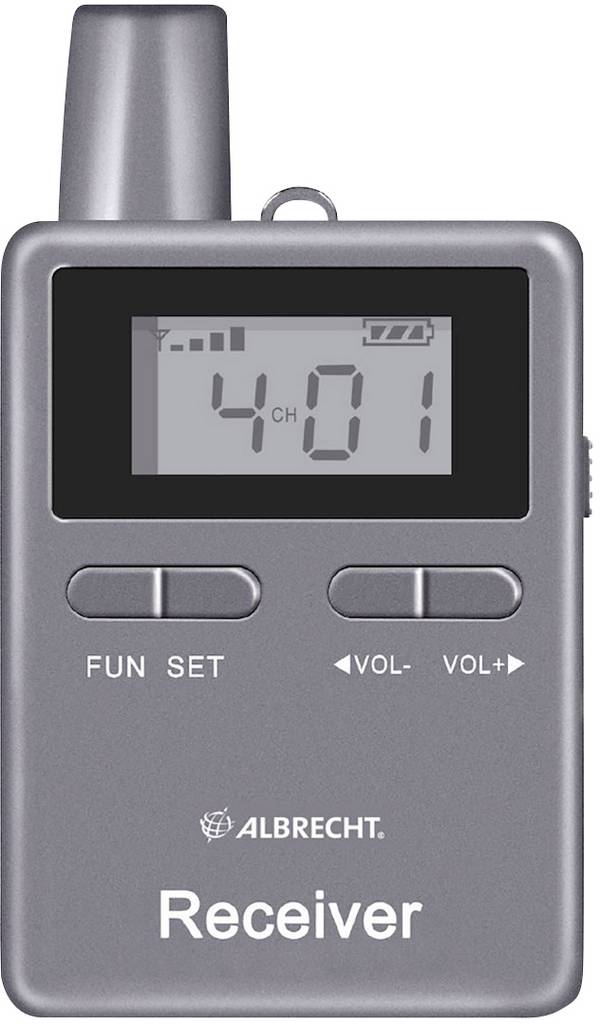 Albrecht ATR 400 29970 Système audioguide-radioguide