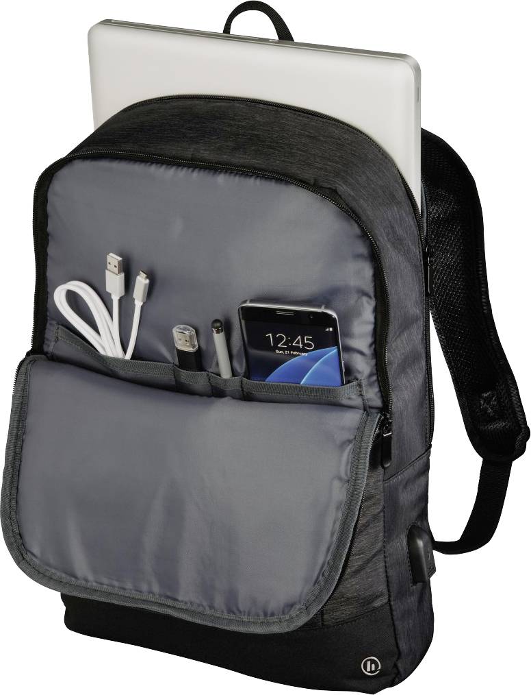 Hama Sac à dos Manchester Dimension maximale: 43,9 cm (17,3") noir-5