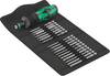 Wera Kompakt Turbo Imperial 1 05057483001 Jeu d'embouts 19 pièces 1/4" (6.3 mm) avec tournevis porte-embout, avec adaptateur couple, mandrin à serrage rapide, engrenage planétaire commutable
