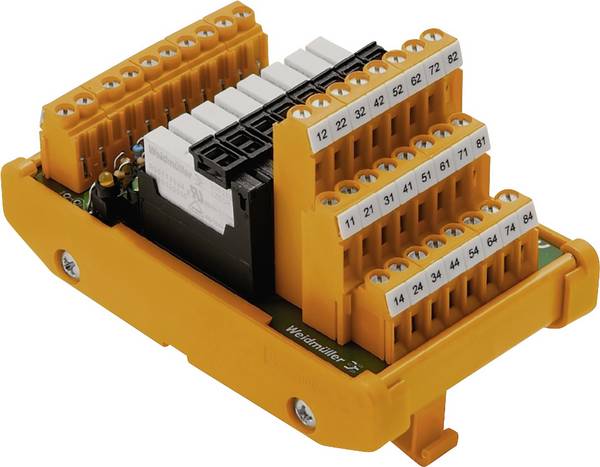 Weidmüller Carte relais avec indicateur LED 1 pc(s)  RSMS-8 48V+ 1CO S 1 inverseur (RT) 48 V/DC Piece