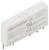Un relais électrique rectangulaire blanc avec plusieurs bornes métalliques. Inscription : 'Weidmüller' et spécifications techniques.