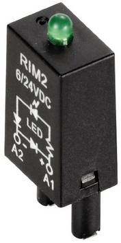 Weidmüller Module LED avec indicateur LED, avec diode de roue libre RIM 2 24/60VDC Couleur d'éclairage (ampoule LED): vert   10 pc(s)