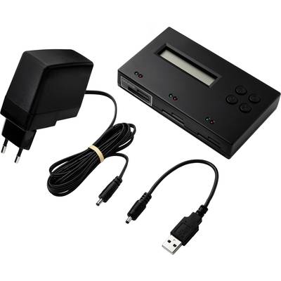 Kit de chargeur comprenant un adaptateur, un écran et deux câbles, adapté aux charges et aux connexions d'appareils électroniques.