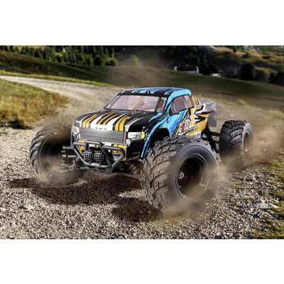 Monstertruck Reely CORE Z brushed 1:10 XS Véhicule RC débutant électrique 4 roues motrices (4WD) prêt à fonctionner (RtR-6