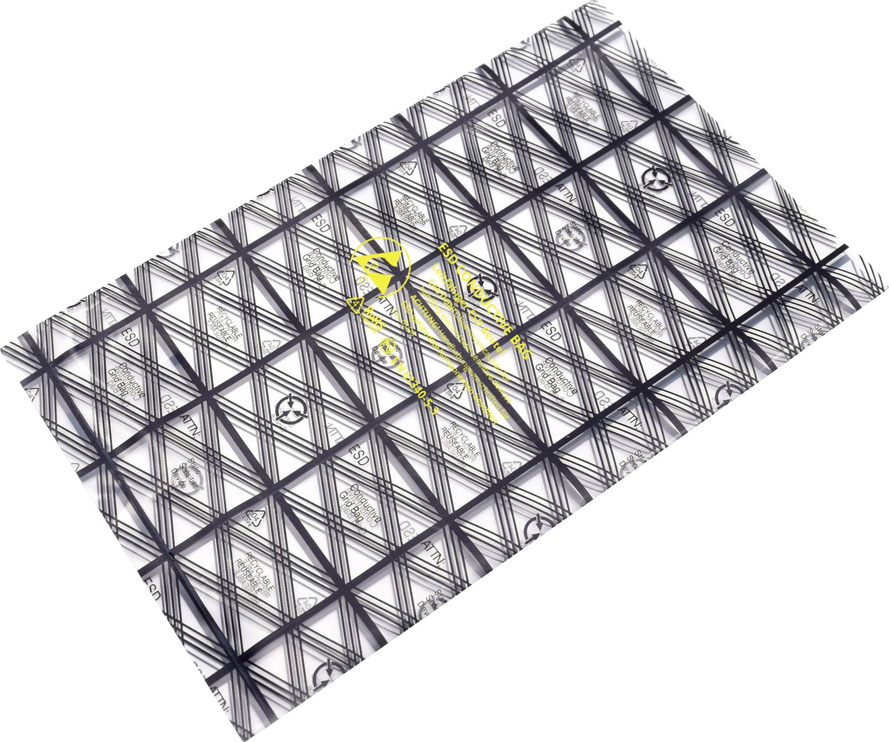 Une surface diagonale avec un motif à carreaux noir et blanc, des accents en jaune. Contient des symboles comme un ballon de football et des signes techniques.