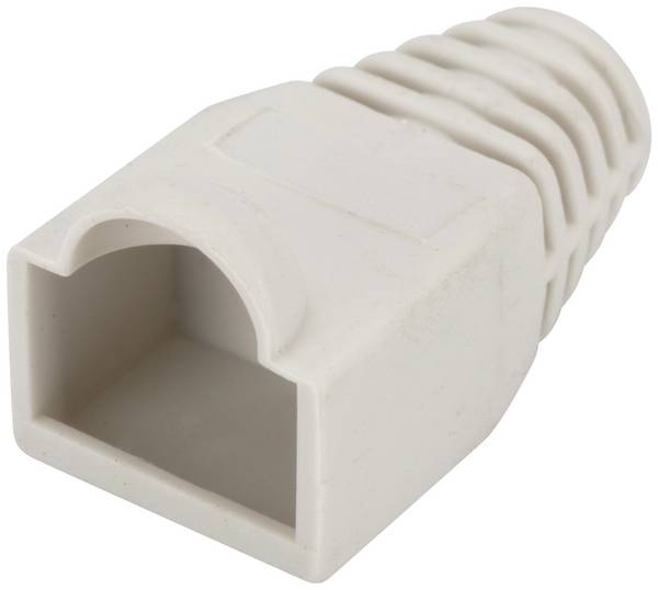 Digitus A-MOT/E 8/8 Manchon de protection anti-courbure pour fiche modulaire RJ45 8P8C A-MOT/E 8/8 Protection anti-pliure Nombre de pôles 8P8C gris 1 pc(s)