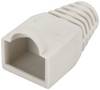 Digitus A-MOT/E 8/8 Manchon de protection anti-courbure pour fiche modulaire RJ45 8P8C A-MOT/E 8/8 Protection anti-pliure Nombre de pôles 8P8C gris 1 pc(s)