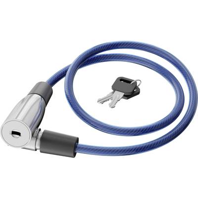 Basi ZR 300 Câble antivol  bleu  fermeture à clé