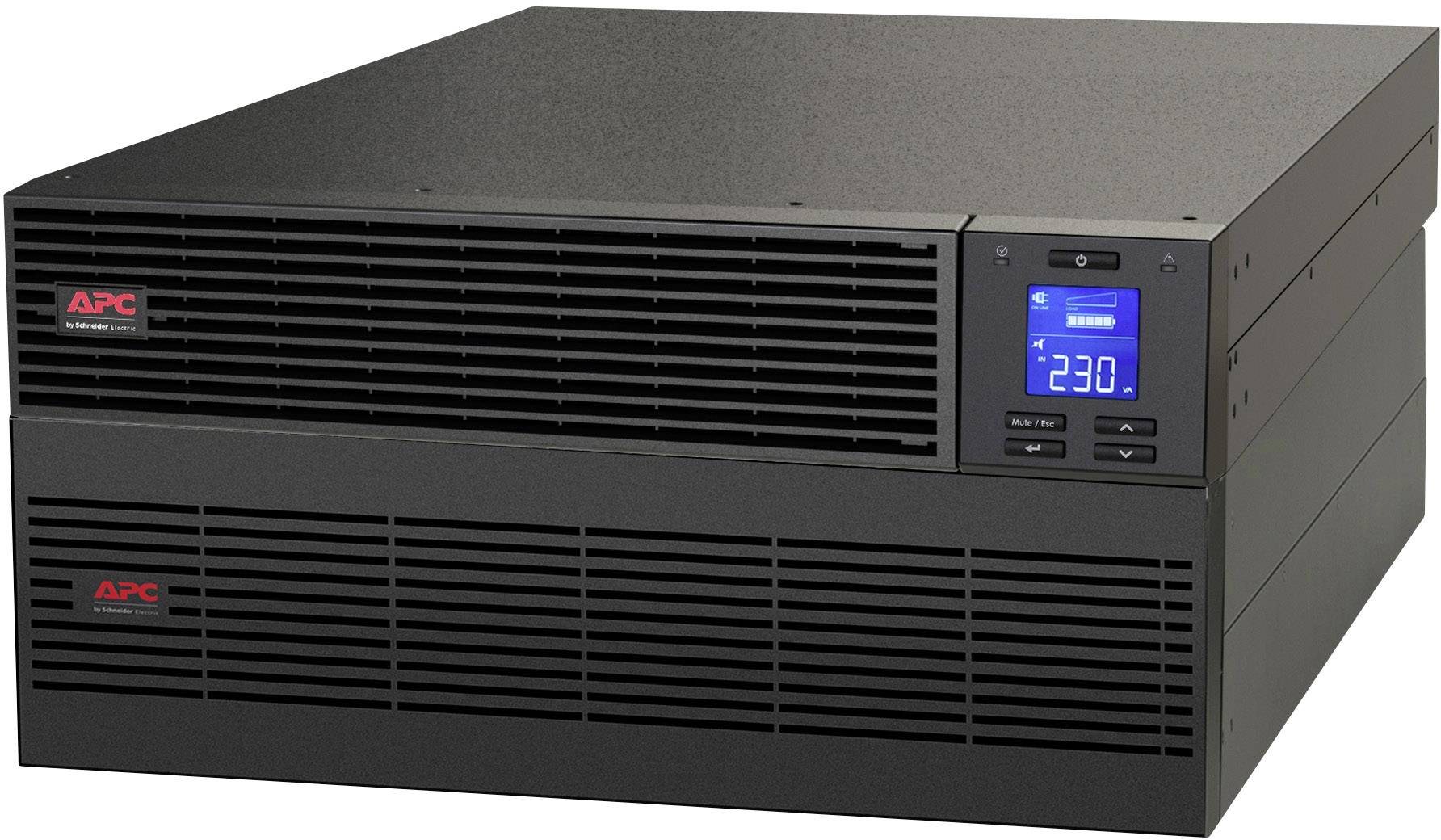 APC Easy UPS SRV SRV6KRILRK UPS Rack AC 220-240V 6000Watt 6000VA 1-phase USB RS-232 oc 1 2U with Rail Kit External Batte-0
