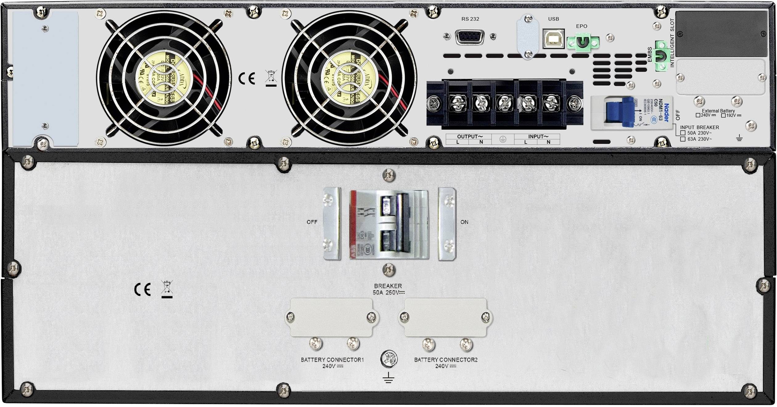 APC by Schneider Electric SRV10KRILRK USV-1