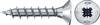 Fischer 670025 Power-Fast II CZF Vis agglo 3 mm 12 mm cruciforme Pozidriv acier étamé par galvanisation 500 pc(s)