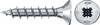 Fischer 670029 Power-Fast II CZF Vis agglo 3 mm 20 mm cruciforme Pozidriv acier étamé par galvanisation 1000 pc(s)