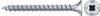 Fischer 670037 Power-Fast II CZF Vis agglo 3 mm 30 mm cruciforme Pozidriv acier étamé par galvanisation 1000 pc(s)