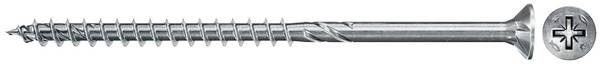 Fischer 670528 Power-Fast II Vis agglo 6 mm 90 mm cruciforme Pozidriv    acier étamé par galvanisation 100 pc(s)