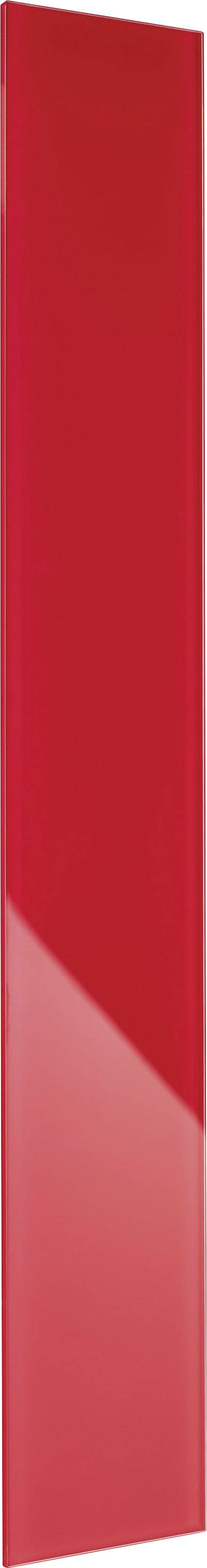 Une bande rouge abstraite avec des nuances plus sombres et plus claires s'étendant diagonalement.