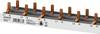 Siemens 5ST37770 Rail de broche compact, 10mm2 connecteur 3p/N Appareil compact 1 TE + interrupteur auxiliaire Rail collecteur Nbr de rangées 3 10 mm² 63 A 230 V Type de conducteur = L, L, L, N 1 pc(s)