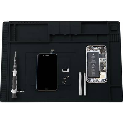 Tapis de soudure en silicone résistant à la chaleur 500 °C Grand tapis de soudure magnétique antistatique pour réparation électronique BGA et pistolet à souder Réparation de table de téléphone Tapis de soudure en silicone résistant à la chaleur 500 °C Grand tapis de soudure magnétique antistatique pour réparation électronique BGA et pistolet à souder Réparation de table de téléphone