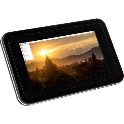 Joy-it Tablet PC Raspberry Pi® 4 B 2 GB 4 x 1.5 GHz avec boîtier, avec alimentation, avec Noobs OS, avec refroidisseur